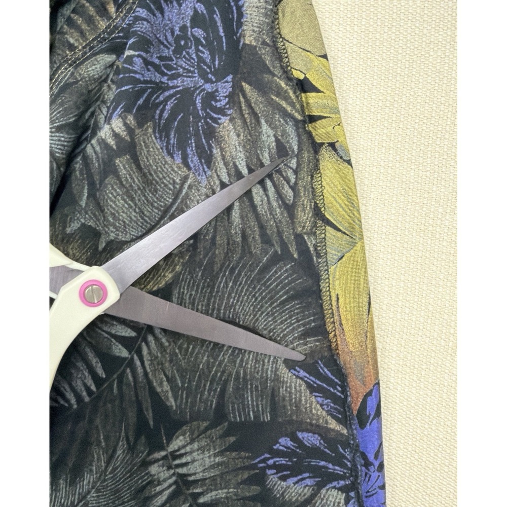 Vintage Karen Kane Womens Tropical Print Elastic Waist Skirt Size‎ S Made in USA - Picture 11 of 15
